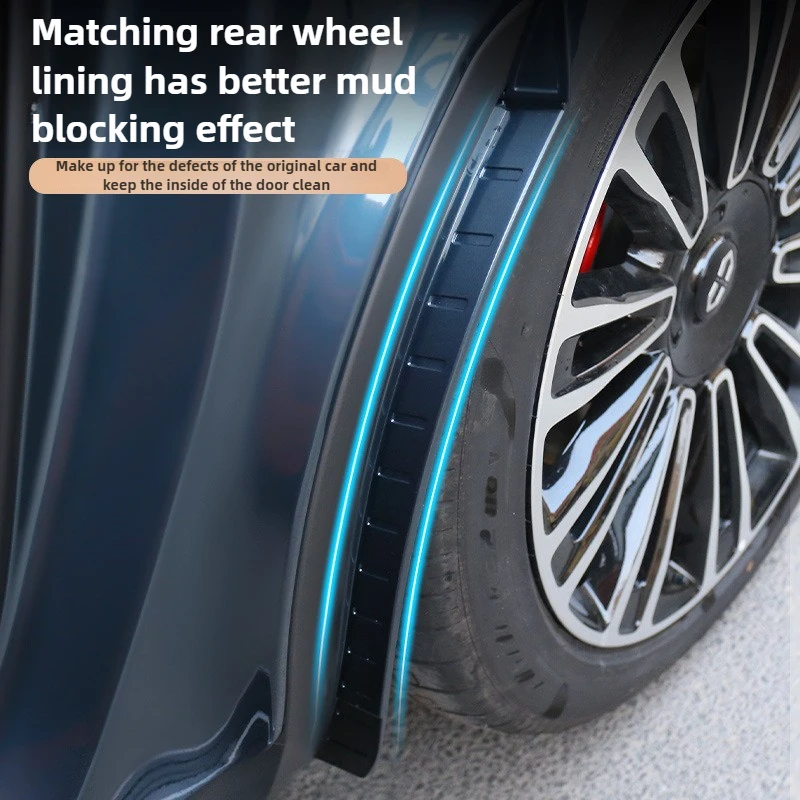 Car Mud Guards Rear Wheel Fender Antifreeze Mudguard For AITO Wenjie 2025 Mudfl