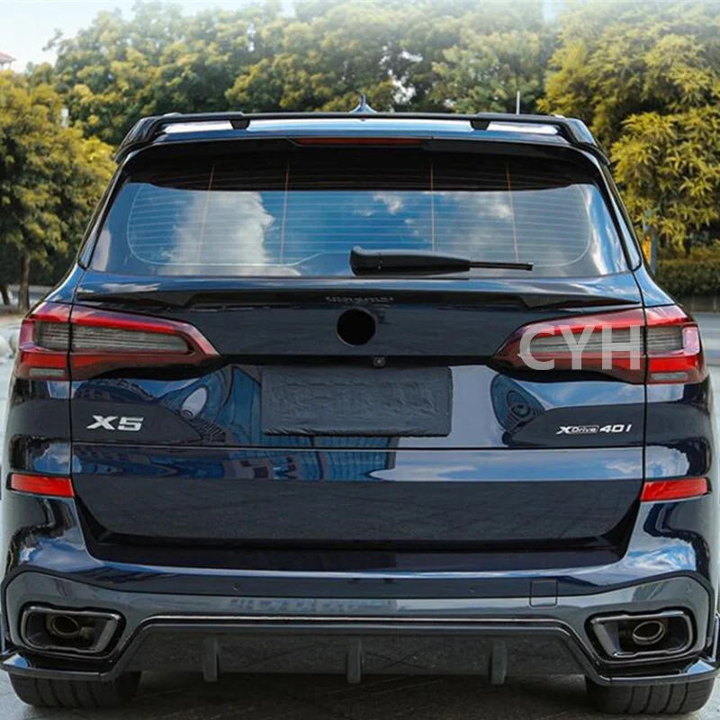 

For G05 Roof GT Accessory Spoiler NEW BMW X5 ABS Material Car Trunk Rear Diffuser Wing Tail Refit Body Kit 2019-2022 Year