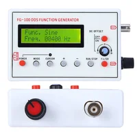 FG-100 DDS Function Signal Generator Frequency Counter 1Hz - 500KHz Signal Source Module Sine+Square+Triangle+Sawtooth Waveform 2