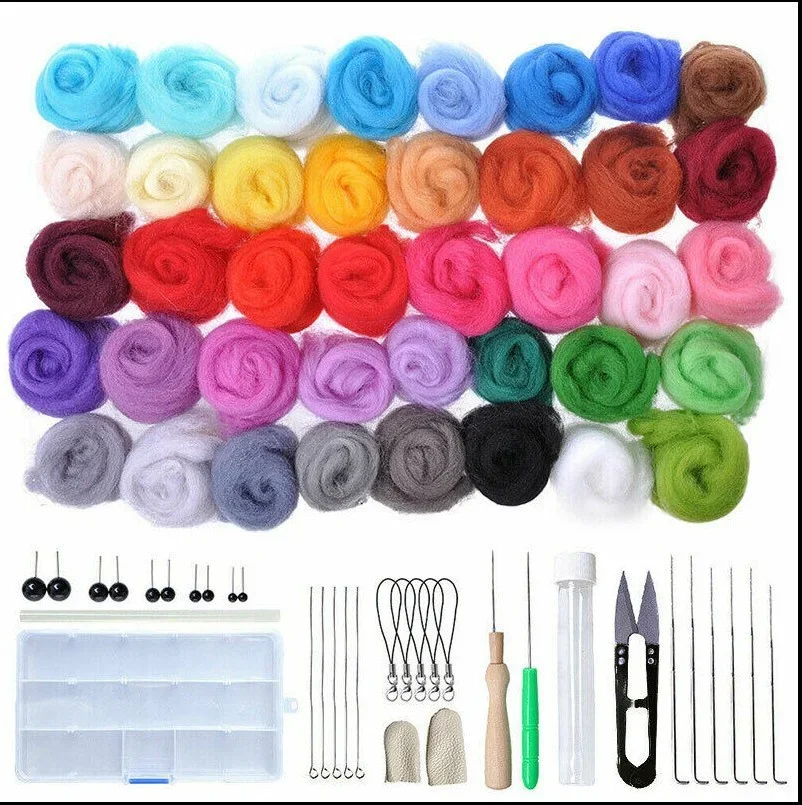 Kit Di Forniture Per Infeltrimento Ad Ago Animale Con Strumenti Per Infeltrimento Ad Ago Per Animali Con Strumenti Per Principianti Fai Da Te Infeltrimento Ad Ago