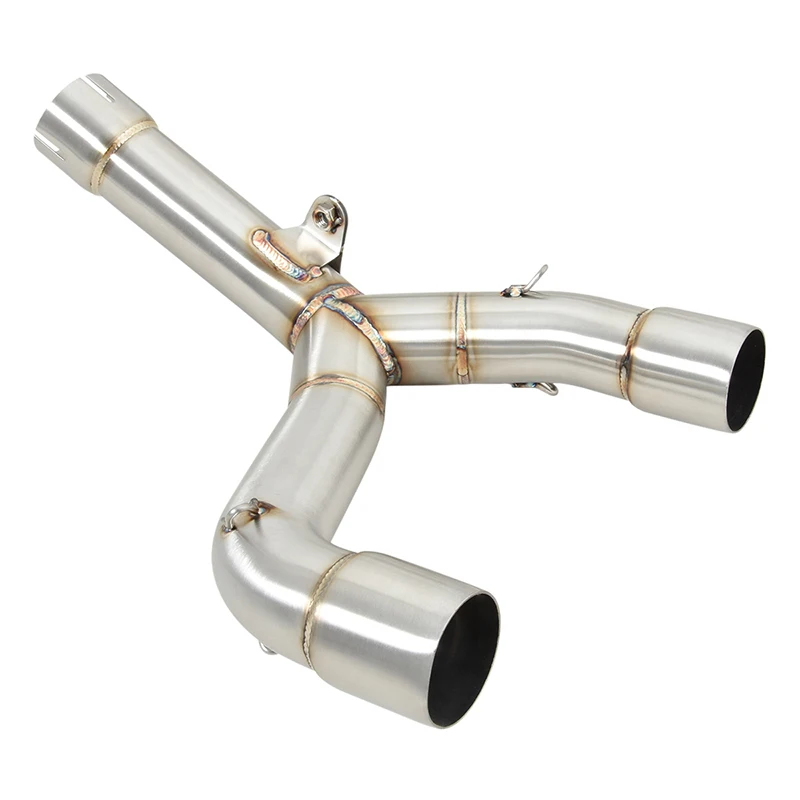 Motorcycle Exhaust Escape Modifide Stainless Steel Mid Link Pipe Slip On For HONDA CRF450R CRF450RX CRF 450 R XR 2015 2016 Years - Image 5