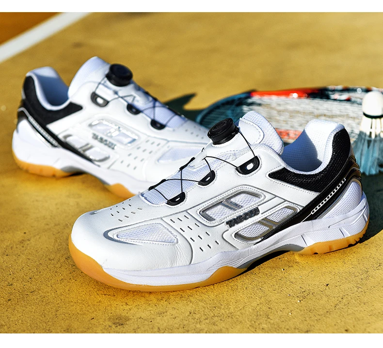 Description Picture 5 of itemMen's and women's professional breathable badminton tennis shoes indoor non-slip light comfortable table tennis training sneaker