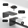 Wall Mount Clothes Hanger Student Dormitory Bedside Clothes Drying Rack Space Saving Closet Organizer Clothes Storage Hangers 3