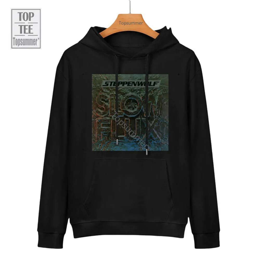 

Slow Flux Album Sweatshirts Steppenwolf Tour Sweatshirt Mens Summer Streetwear Graphic Print Hoodies