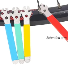 

Bike Bicycle Wheel Spoke Wrench 3.45/3.23/3.3mm Tightening Correction Tool Steel Spanner Cycling Device Fastening Repair