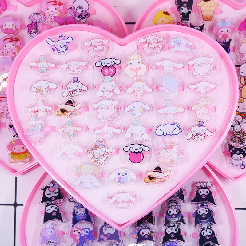 Children Cartoon Ring Toy 36PCS/Box
