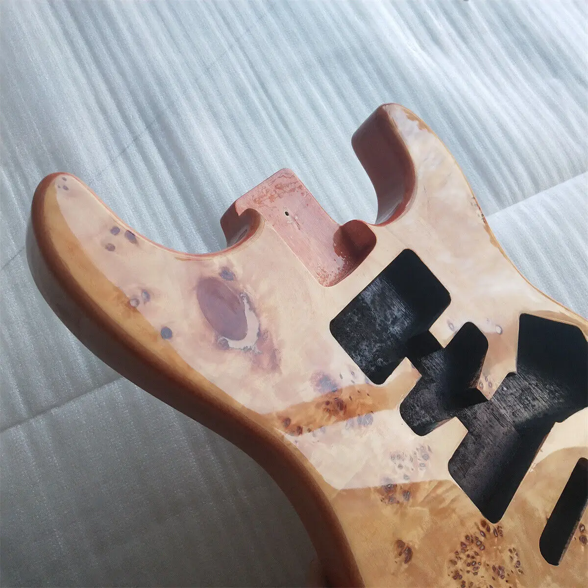 

Brand New Guitar Body Replacement Mahogany Gloss Paint Guitar Body ST Style