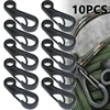 10Pcs/lot Mini Carabiner  Gear Hooks Key Chain Camping EDC Survival Climbing SF Spring Backpack Clasps Keychain 1