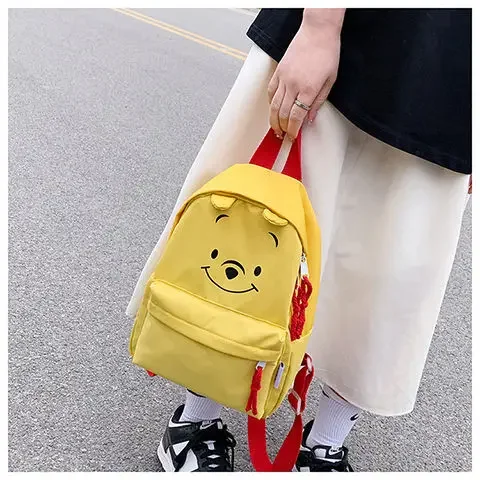 thumbnail image 1 of Disney's New Children's Backpack Cartoon Cute Women's Backpack High-quality Solid Color Lightweight Storage Student Backpack, 1 of 5