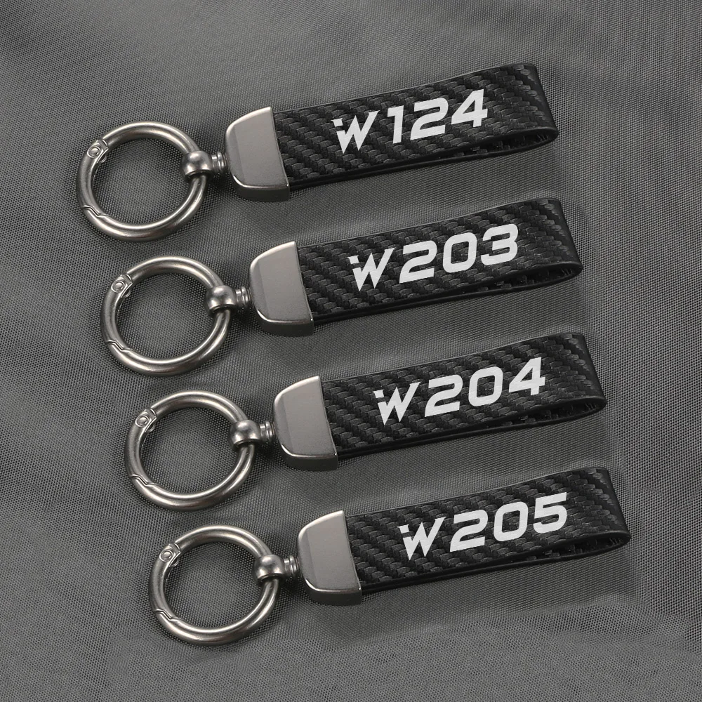 Car Keychain Pendant Key Chain Ring For Mercedes Benz W124 W203