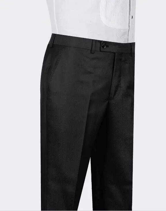 Men Wedding Suits 2 Piece Slim Fit Double Breasted Blazer Business Groom Tuxedos Party Prom Costume Homme Black Fashion Style