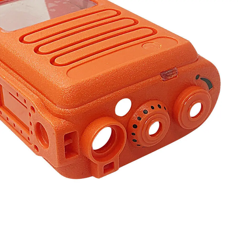 VBLL  Replacement Front Case Housing Cover Kit With Speaker+Mic For XPR7550E XIR P8668i DGP8550e XPR7580e Radio Orange