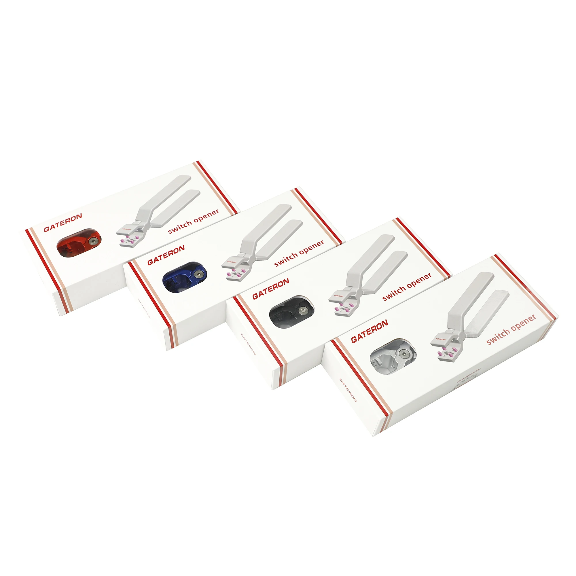 Cnc Anodizado Gateron Switch Opener Fit para mx Mecânica Cereja Ttc Everglide Kailh Jwk Switches - Imagem 4