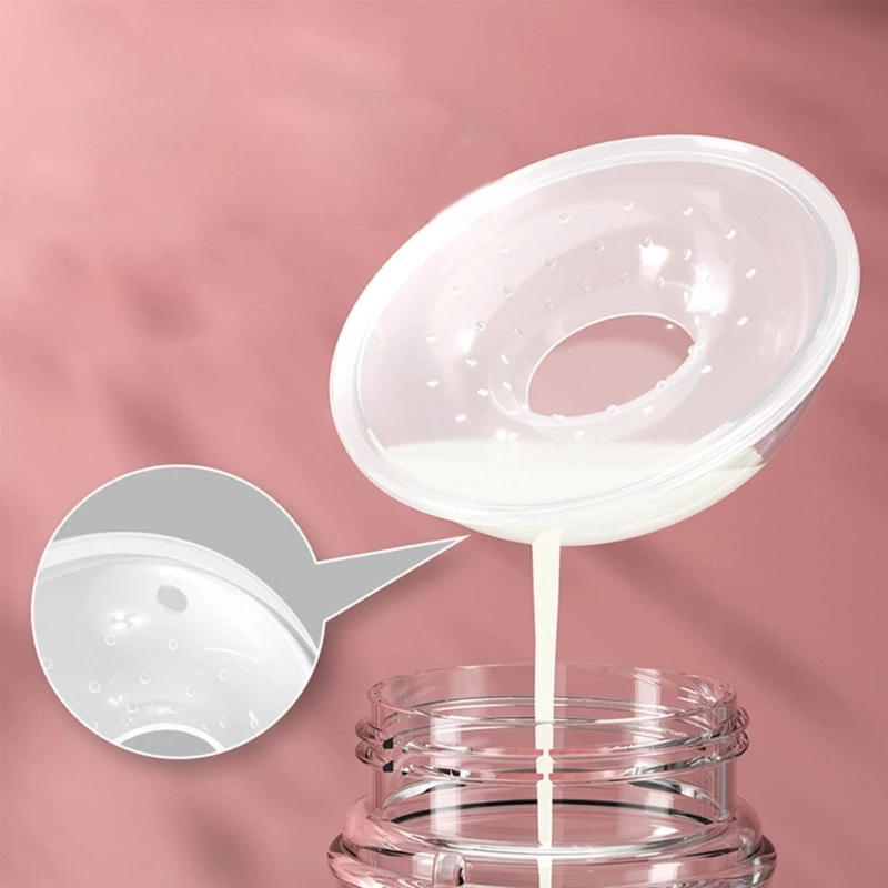 Breast Shells Breast Milk Saver for Breastfeeding Relief Silicone Breastmilk Collector Nursing Cups for Overflow Milk Dropship 5