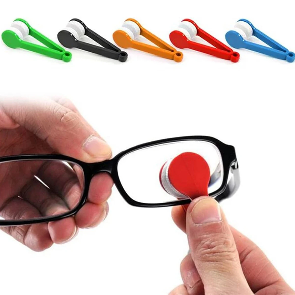 

1 шт., мини-щетка из микрофибры для очистки очков