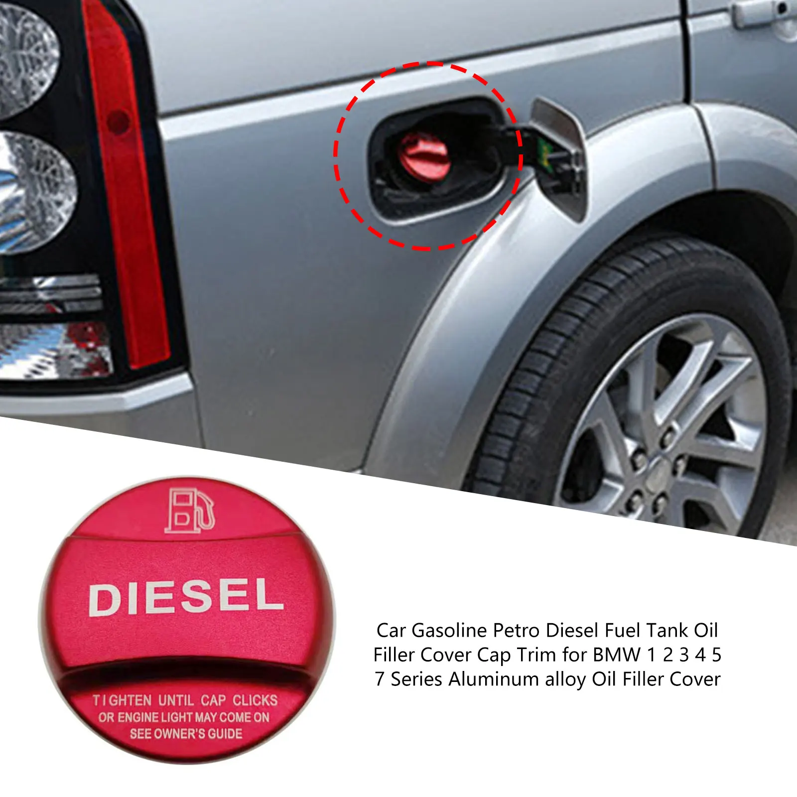 

Goramsay Крышка для бензинового топливного бака BMW 1 2 3 4 5 7 серия алюминиевый сплав