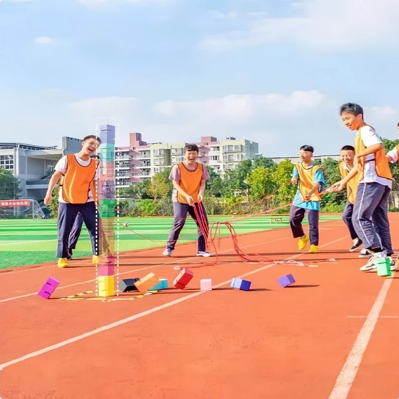 5th floor Co building Tower Expansion Training Props Outdoor Game Team Building Activities Parent Child Summer Camp Sports Toy