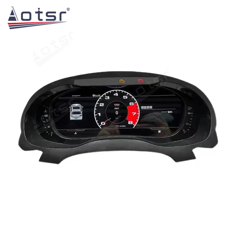차량용 LCD 디지털 클러스터 가상 조종석 대시보드 스크린, VW B8 B7 PASSAT CC 골프 GTI 테라몬트 변형 계기판,  12.5 인치 - AliExpress