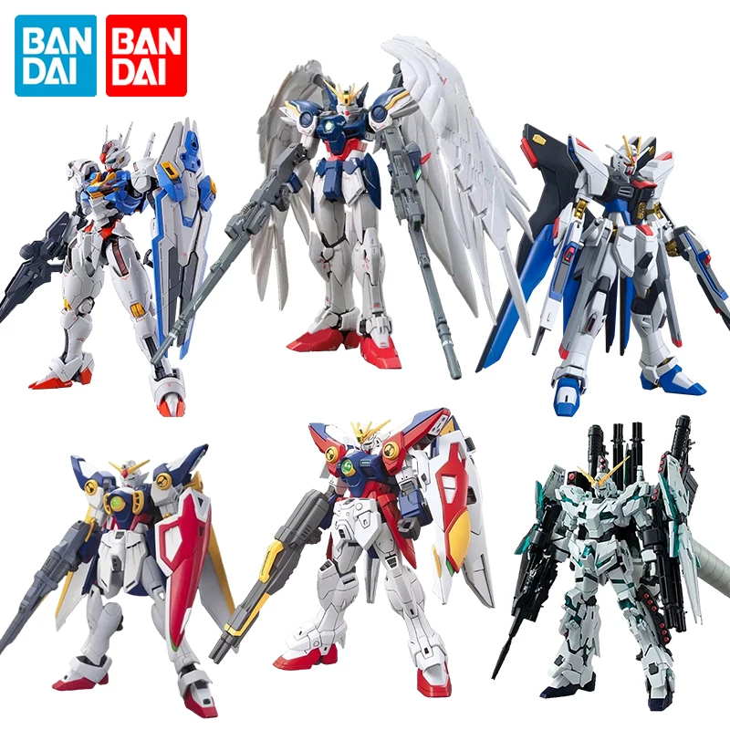 BANDAI Gunda летающее крыло нулевая штурмовая свобода силу экзия синяя герси Единорог Ад смерти экшн-Фигурка Набор для сборки игрушечный подарок