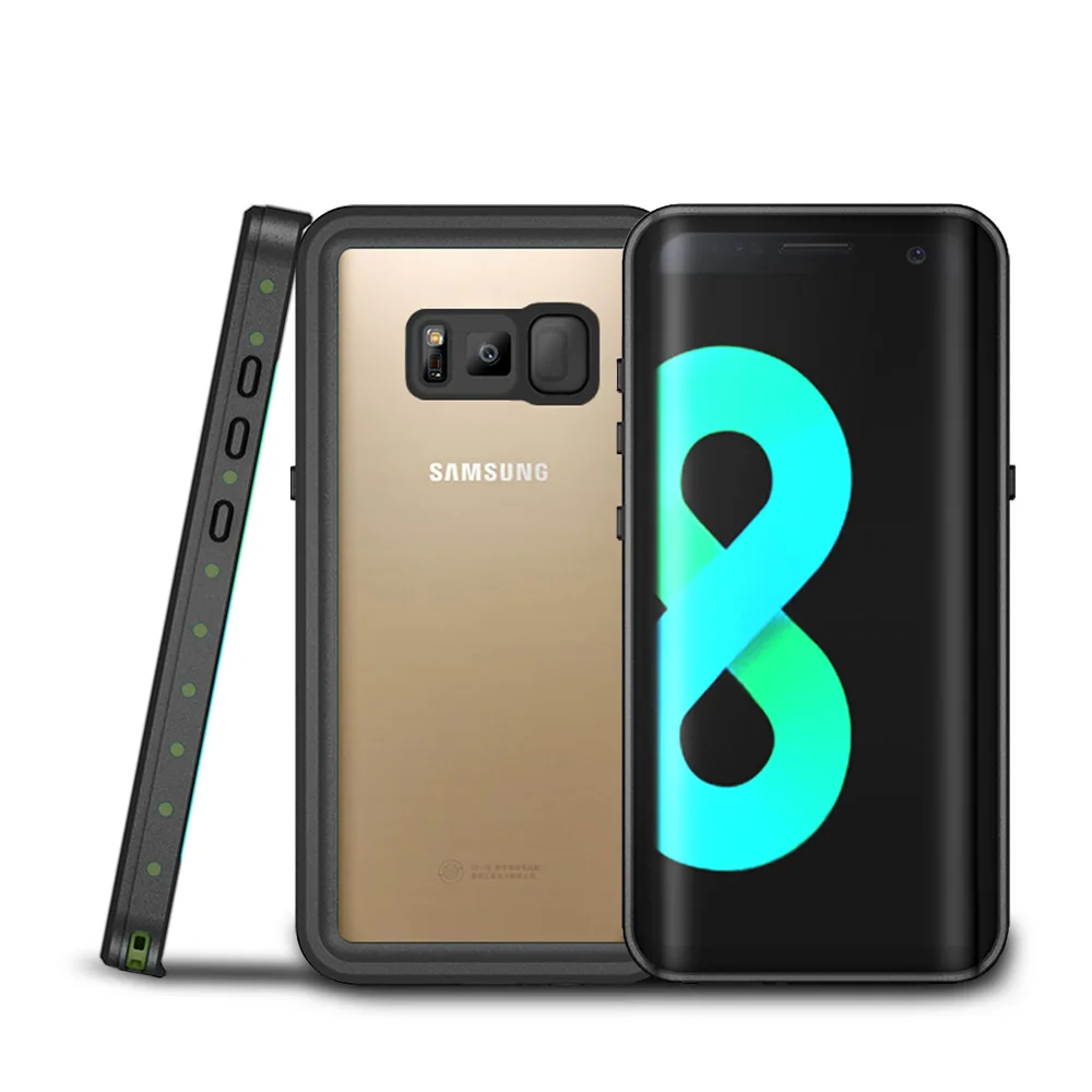 Etui IP Vandtæt Cover til Samsung S Plus Udendørs Sommersvømning Stødsikkert etui til Samsung Galaxy_voghion.com