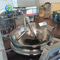Marmite planétaire avec conception de grattoir pour racler les parois du réservoir, empêchant l'adhérence des matériaux et améliorant l'utilisation des matières premières 2