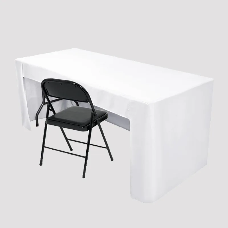 Wedding Table Cloth 1 piece 6 feet Rectangular Spandex Fitted