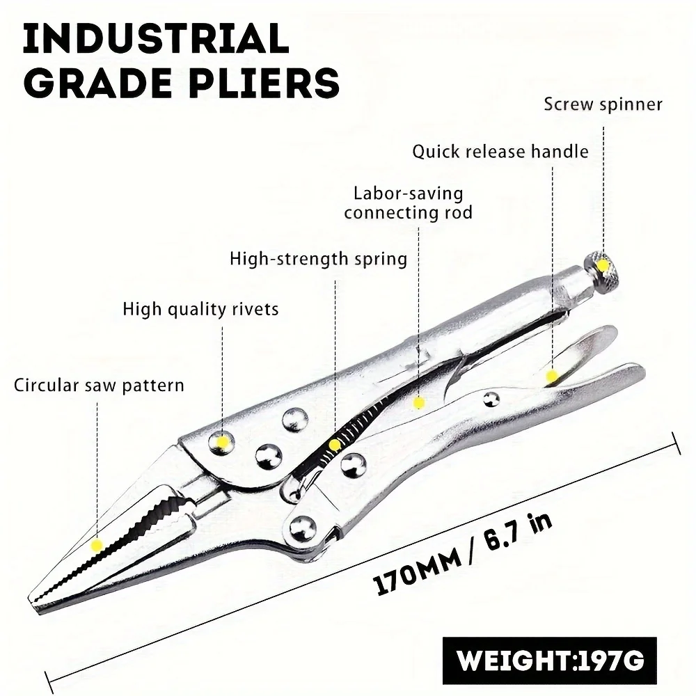 1pc Pliers Durable Manual Carbon Steel Tool