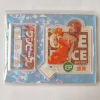 Anime One Piece Luffy Yamato Sabo Zoro Nami Robin Hancock Brook Sanji Hancock Collectible Cards Christmas Birthday Gifts Toys 2