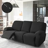 3seaters Classic Non-slip Sofa Cover Solid Color Recliner Chair Slipcover Lazy Boy Relax Couch Coushion Furniture Protector Home 6