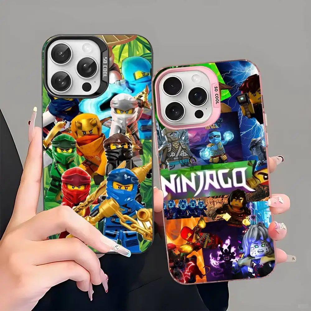 Animated N-Ninjago-Funny Matte Shockproof Phone Case - Stylish and Durable Back Cover