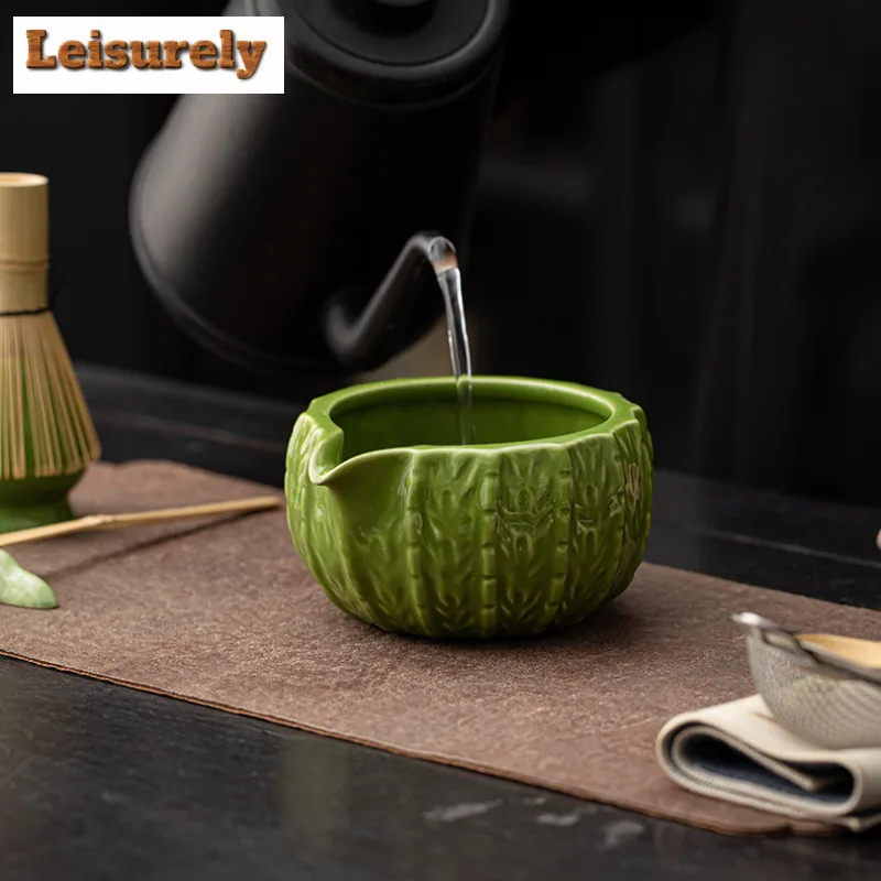 Cactus Tea Set Complete Set Matcha Stirrer Matcha Whisk Japanese Matcha Set Kit Green Tea Powder Matcha Cup Tea Ceremony Craft
