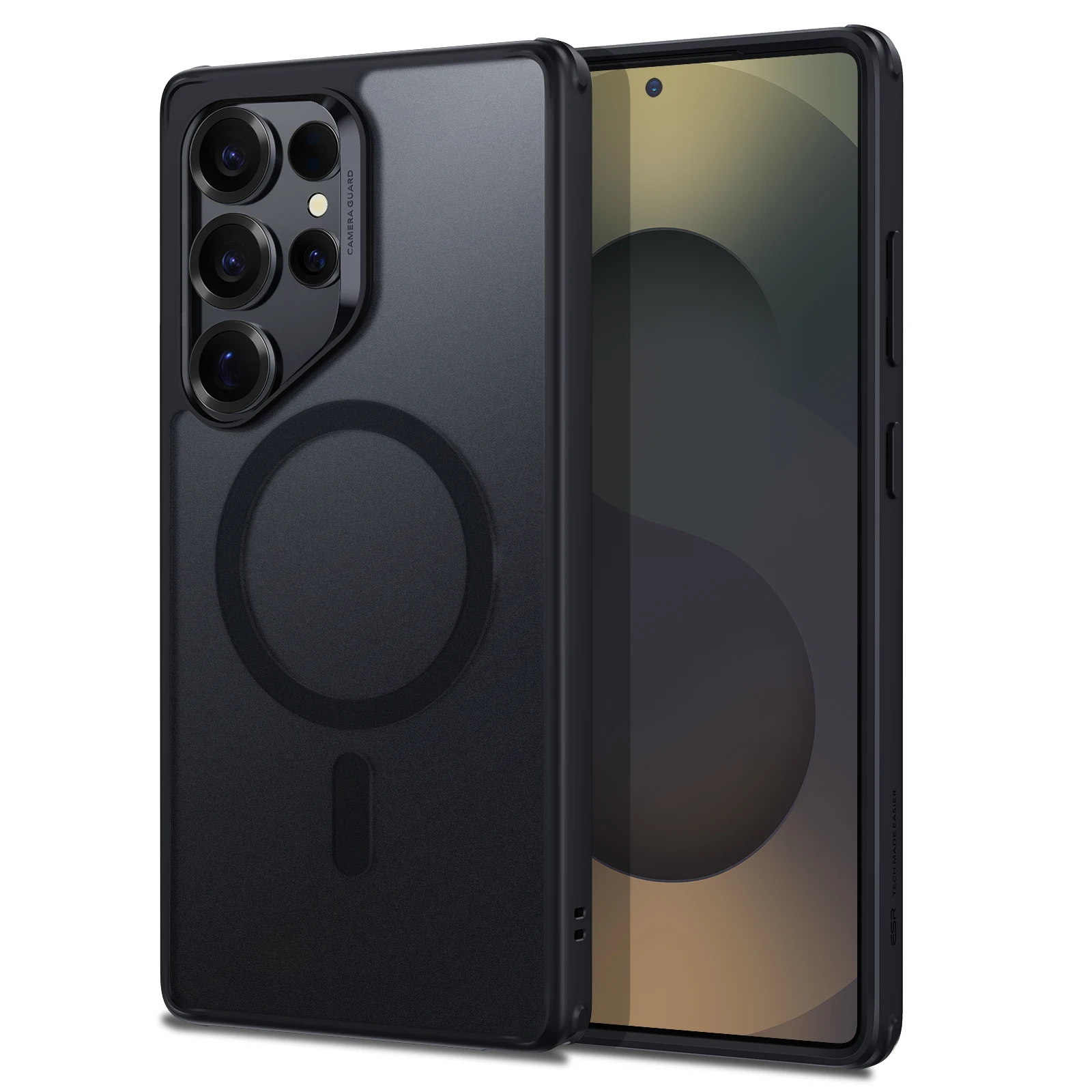 Magnetic Military-Grade Protective Back Cover Case