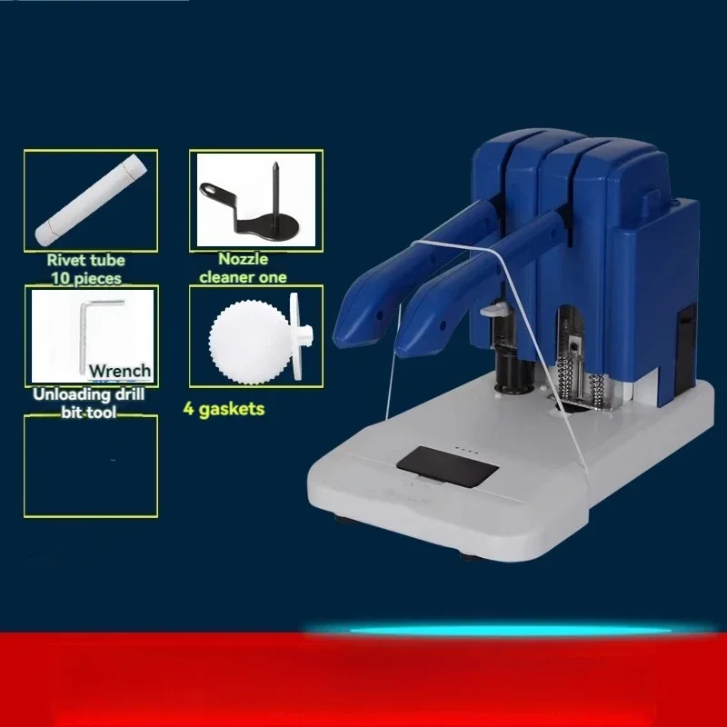 2025 30 바우처 제본기 자동 핫멜트 사무용 전기 접착기 무선 라벨 튜브 제본기