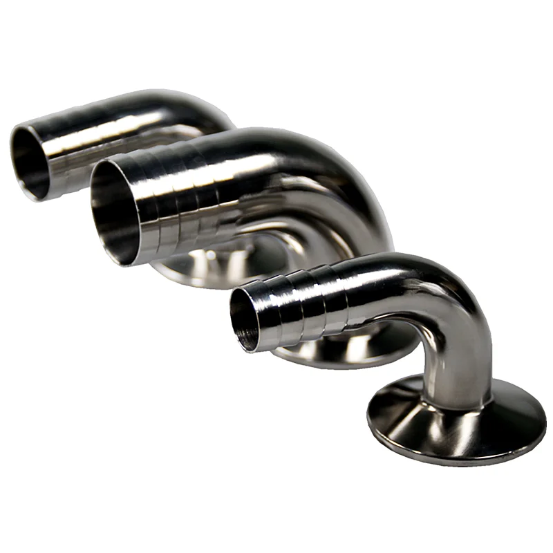 19/25/32/38/45/51/Flange 50.5-64mm Hose Barb 1.5"-4" Tri Clamp 90 Deg Elbow SUS304 Stainless Sanitary Fitting hose pipe fitting,pipe fitting,water pipe fitting