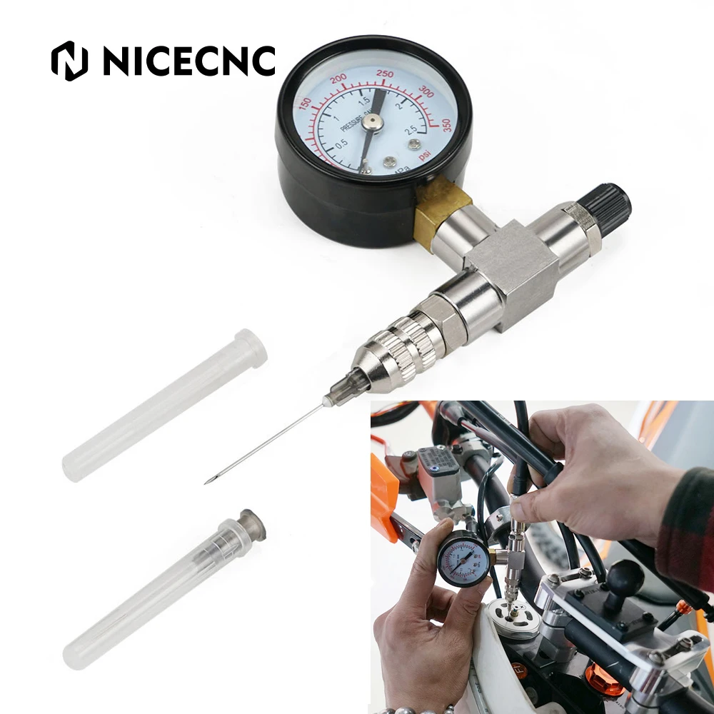 

UTV ATV 350PSI Shock Nitrogen Gauge Needle Fill Tool for Yamaha Polaris RZR Can Am Arctic Cat Snowmobile Fox Ohlins Raptor Truck