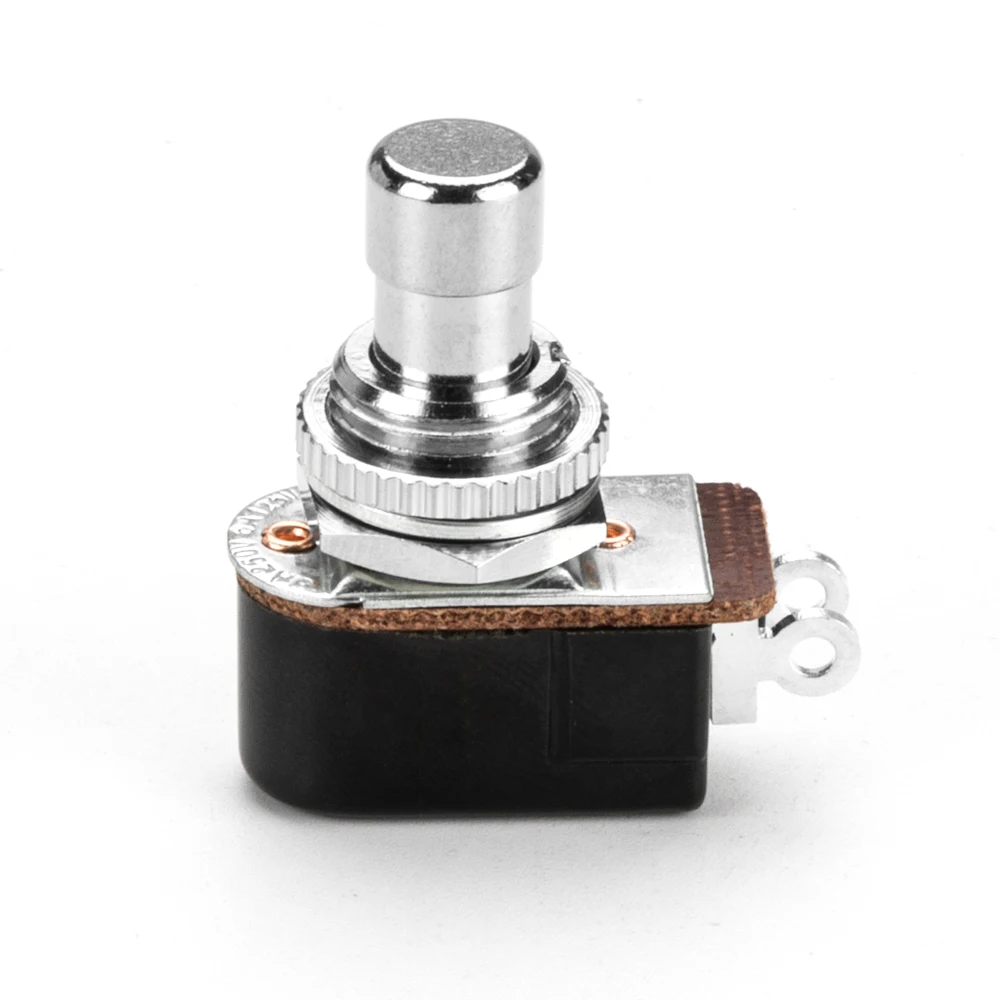 Interruttore Momentaneo Per Chitarra Elettrica – Pulsante Soft Touch 2 Pin R13-85 KQE