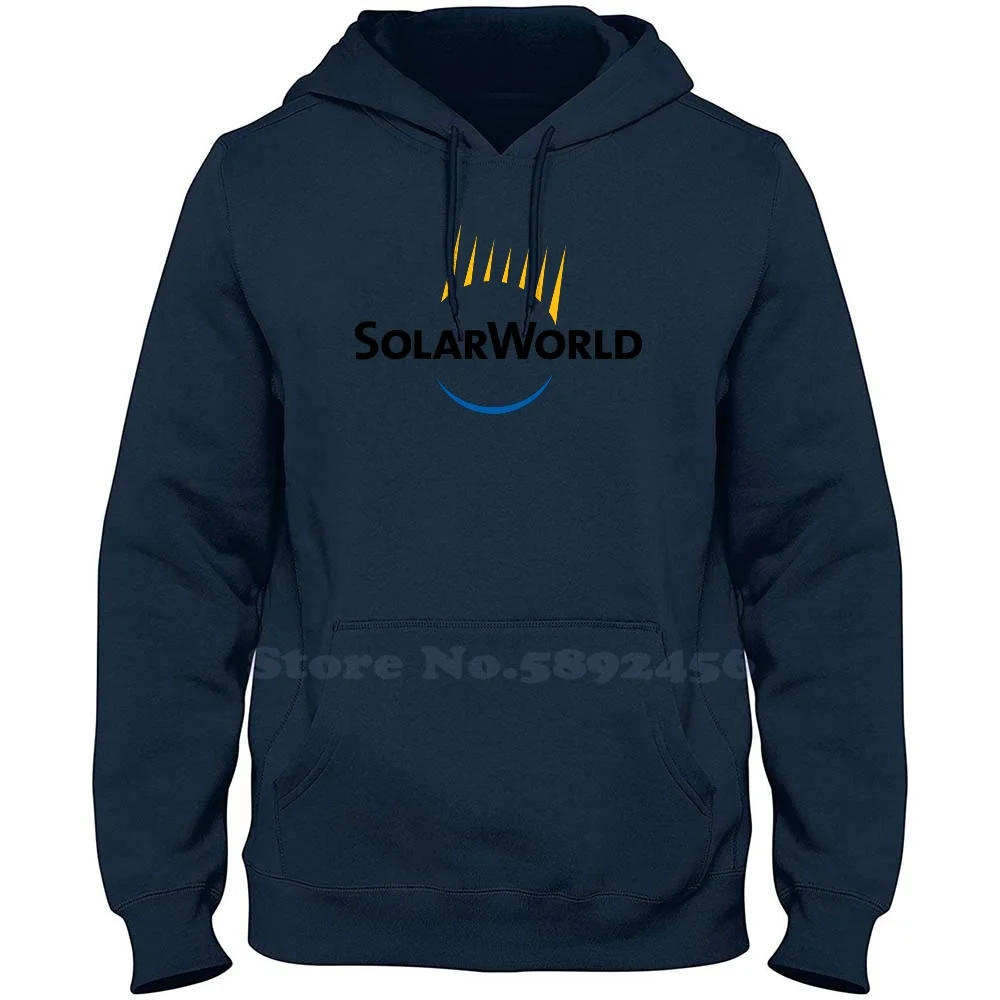 

SolarWorld AG Logo Fashion Sweatshirt Hoodie Top Quality Graphic 100% Cotton Hoodies