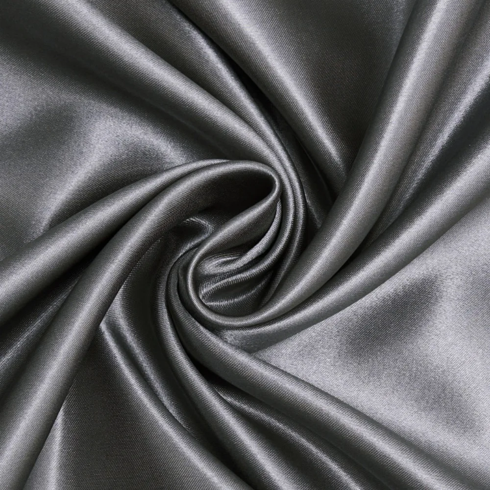 Silk-like Pillowcase White Black Grey Blue Bed Decorative Satin Hair Beauty Pillow Covers Luxury Comfortable Home Bedding Cases 6