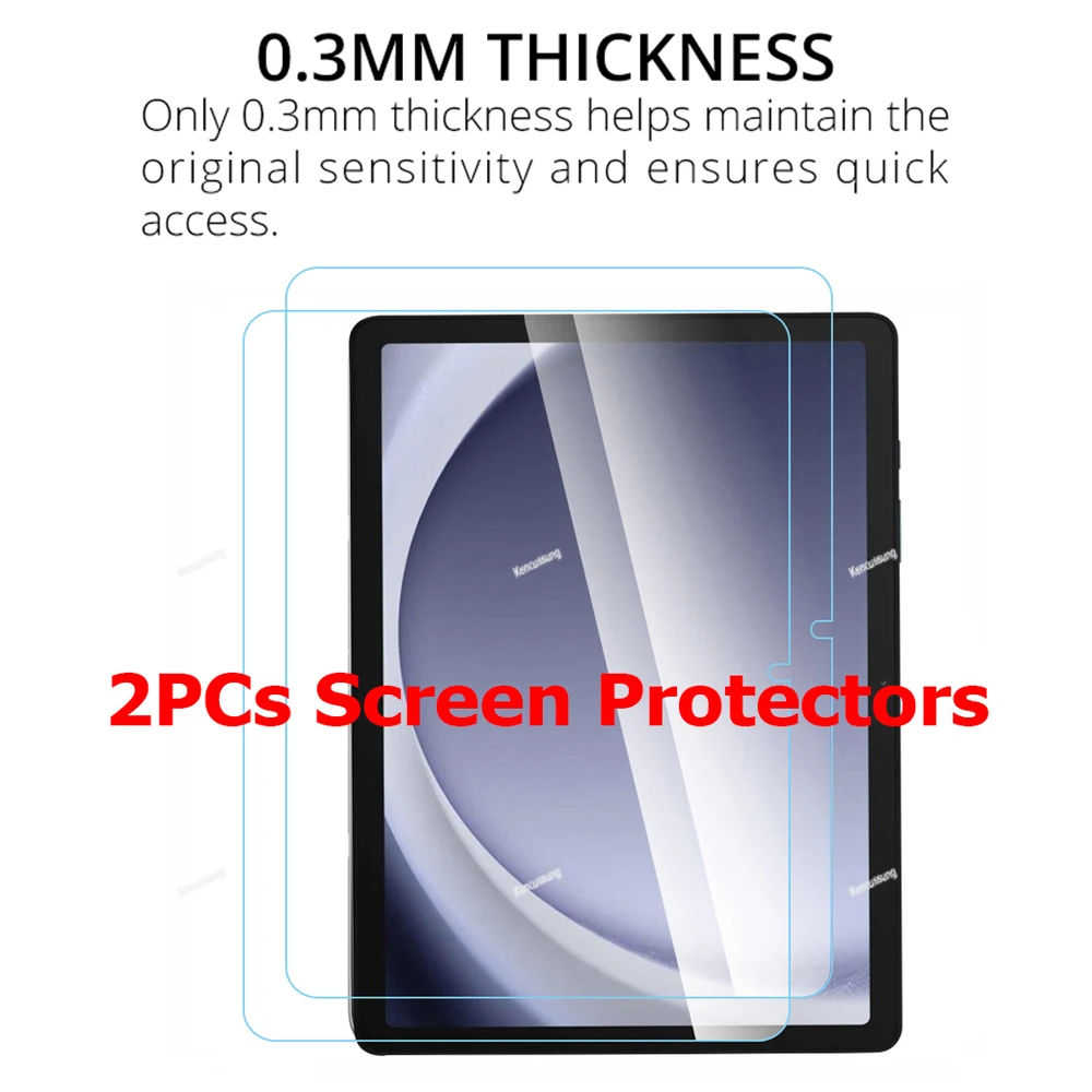 Premium Tempered Glass Screen Protector Duo - Scratch Resistant Film