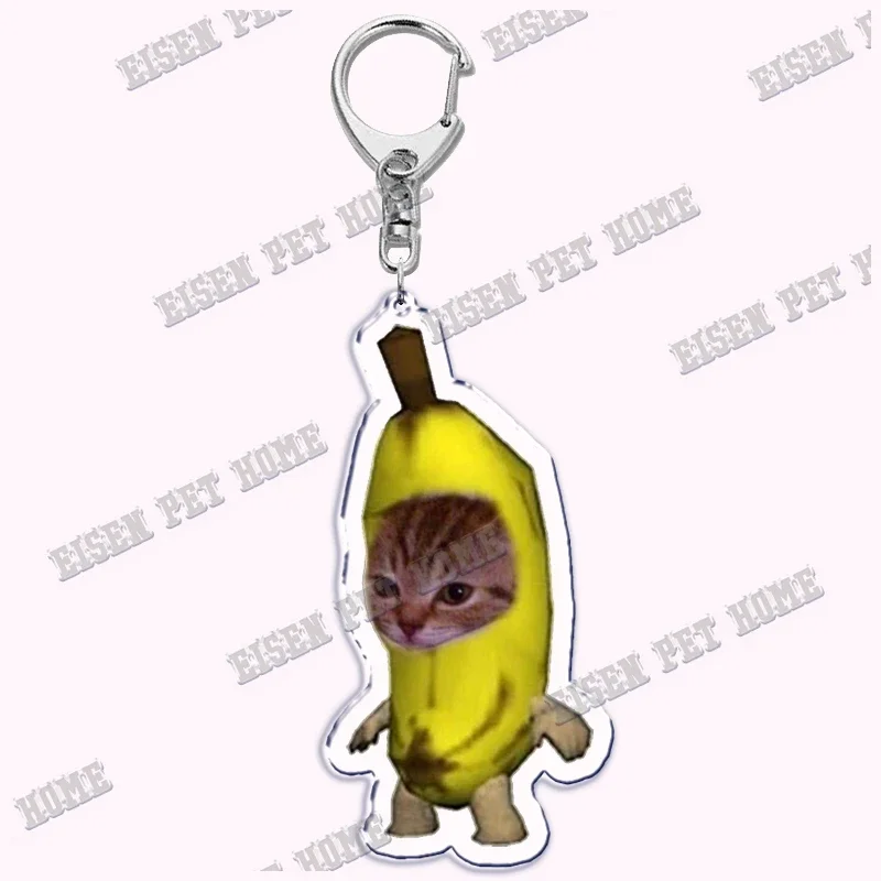 2 Portachiavi Gatto Arancione Con Ciondolo In PVC - Simpatici E Divertenti Per Ragazze, Accessorio Per Borse E Chiavi - 3