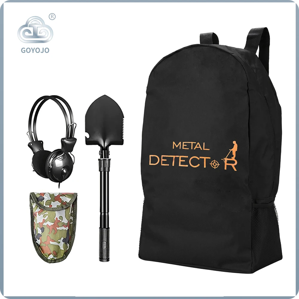 GOYOJO Metal Detector Accessories 3 in 1 Tool Bag Folding Camping