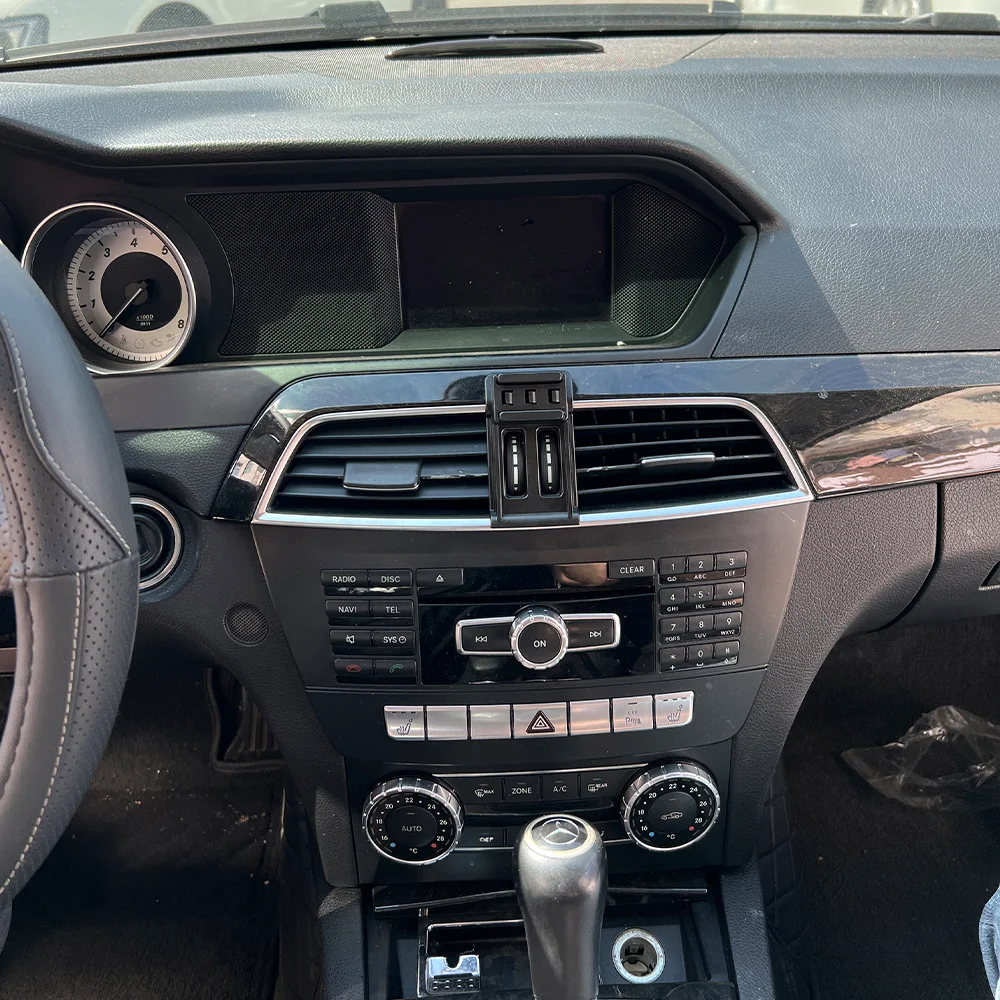 Car Mobile Phone Holder for Mercedes-Benz C Class W204 200 2011~2014 2012 Air Vent Cell Clip GPS Tray Support Base Accessories