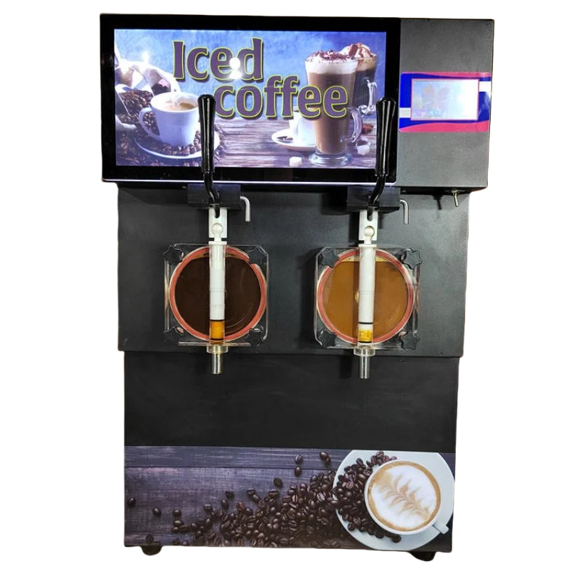 Description Picture 4 of itemCommercial Juice Dispenser Frozen Yogurt Slush Machine Ice Cream Machine/Mexico Iced Coffee Snacks Machine