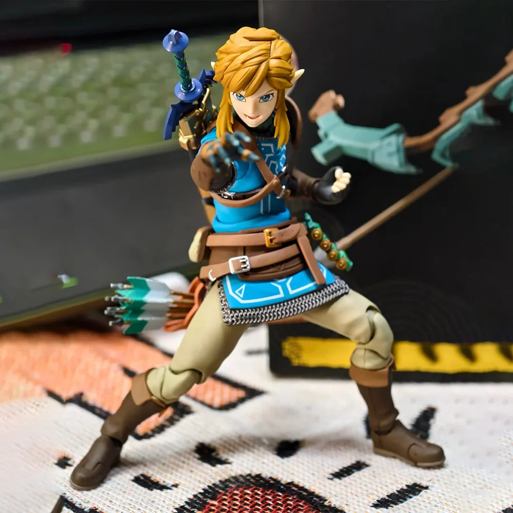 Botw Link Figma The Legend Of Zelda Tears Of The Kingdom Aciton