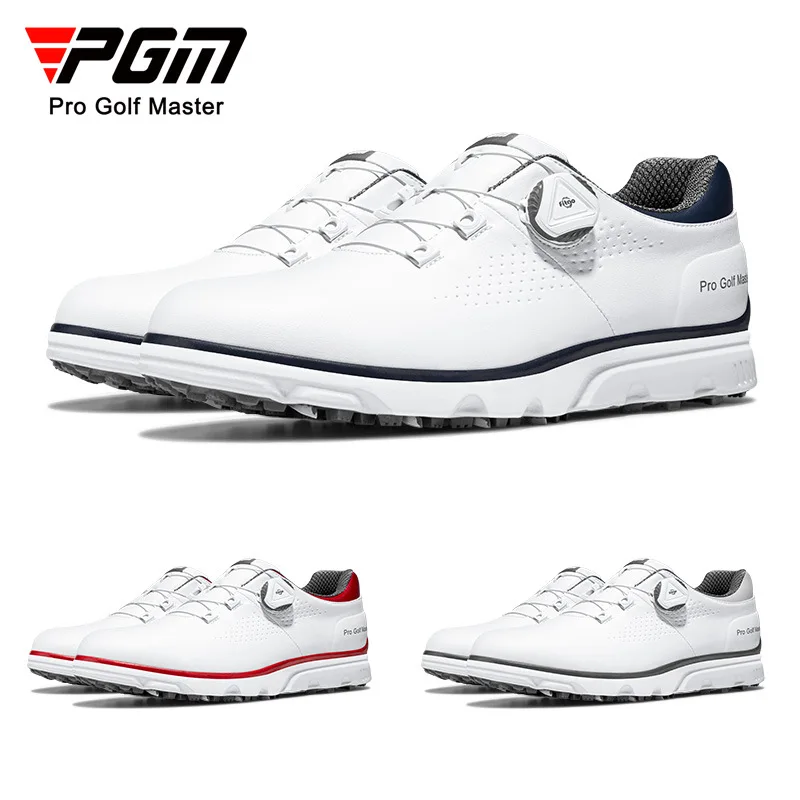 

PGM Golf Shoes Men's Quick Lacing Summer Breathable Sports Shoes Anti Sideslip XZ277