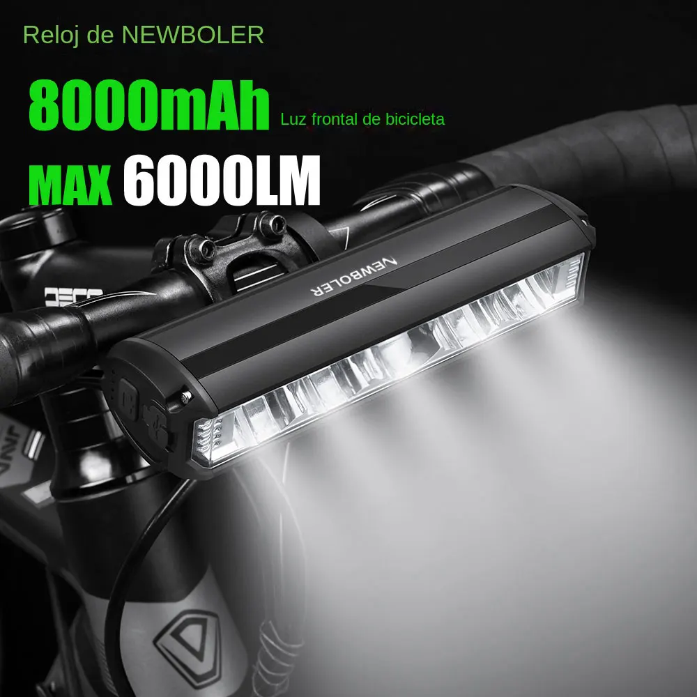 Luz Delantera para Bicicleta LED Recargable Impermeable