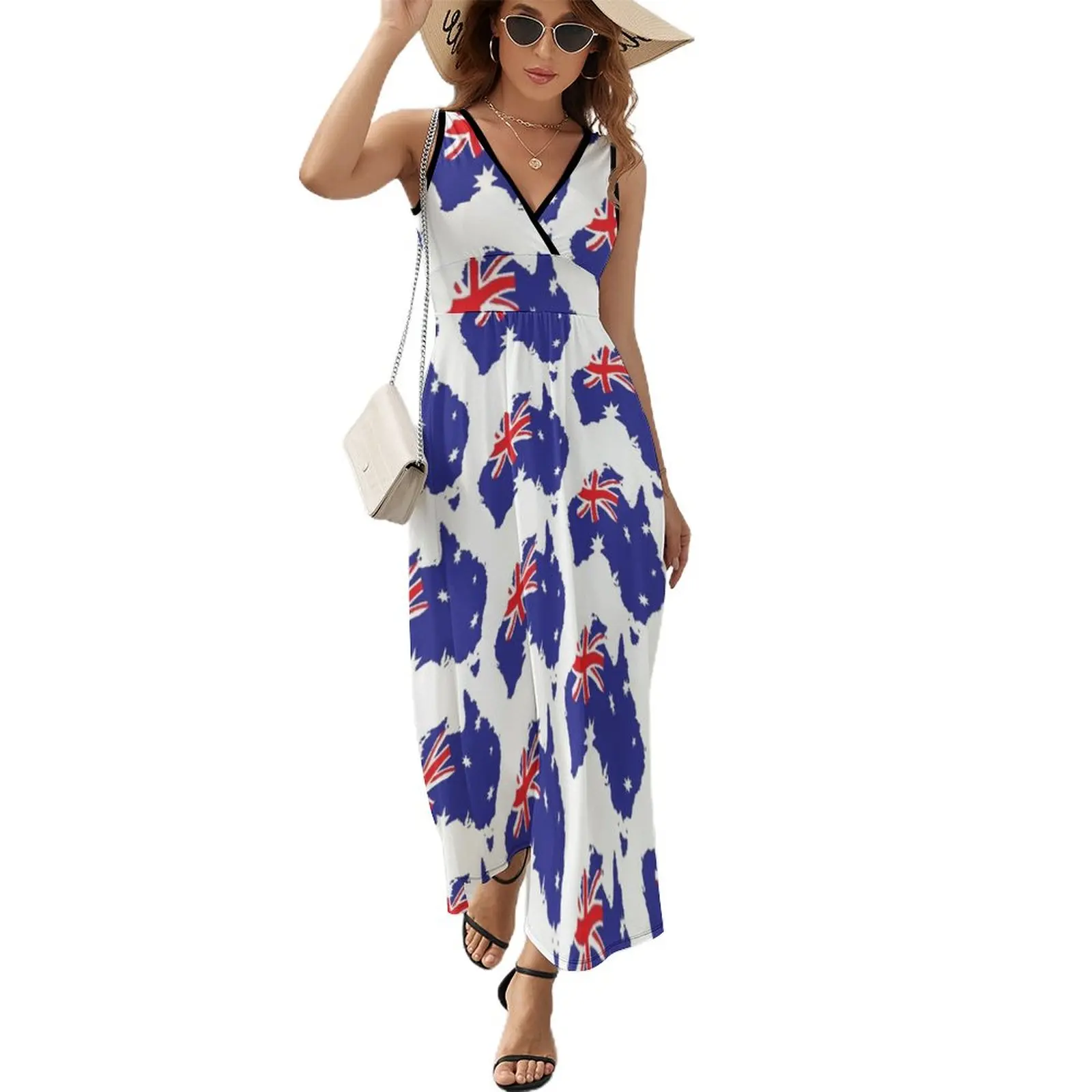 

Australian Flag Sleeveless Dress summer dresses womens 2023 luxury evening dresses for women 2023 dress for woman