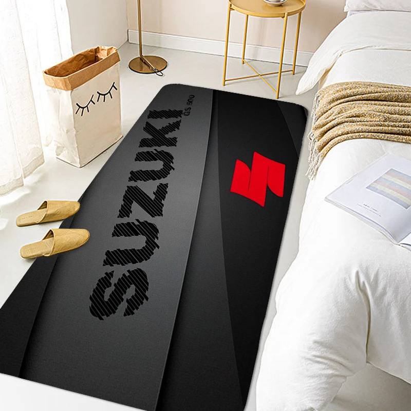 Digital Print Carpet for Bedroom S-Suzukis Outdoor Entrance Doormat Kitchen Bathroom Mat Living Room Rug Modern Home Decoration