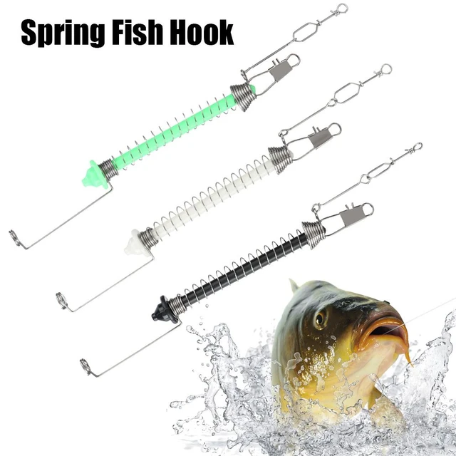 Stainless Steel Automatic Fishing Hook Trigger - Bait Catch Ejection