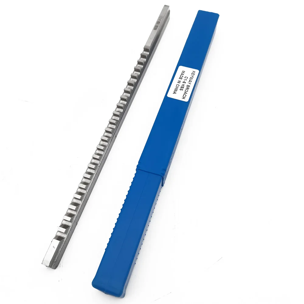 푸시 타입 키웨이 브로치 6mm C1 미터 크기 브로치 CNC 라우터 금속 가공용, CNC 라우터 공구용 브로치 도구